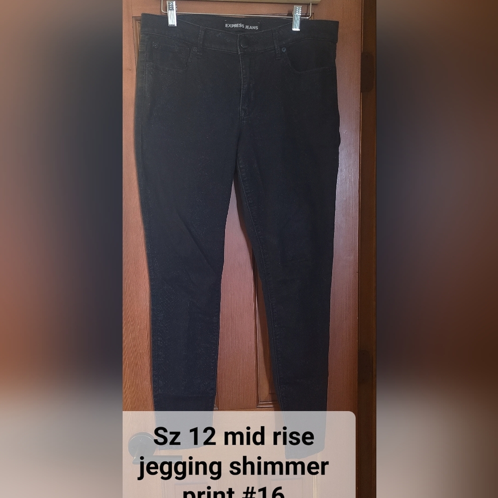 Express jeggings Sz 12 Midrise